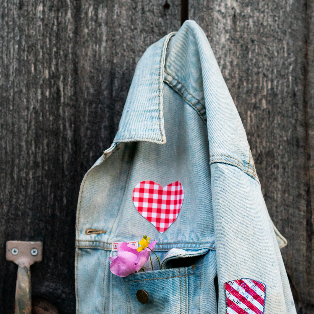 5-Pack: Love: Red Gingham Heart Nipple Pasties by Pastease®