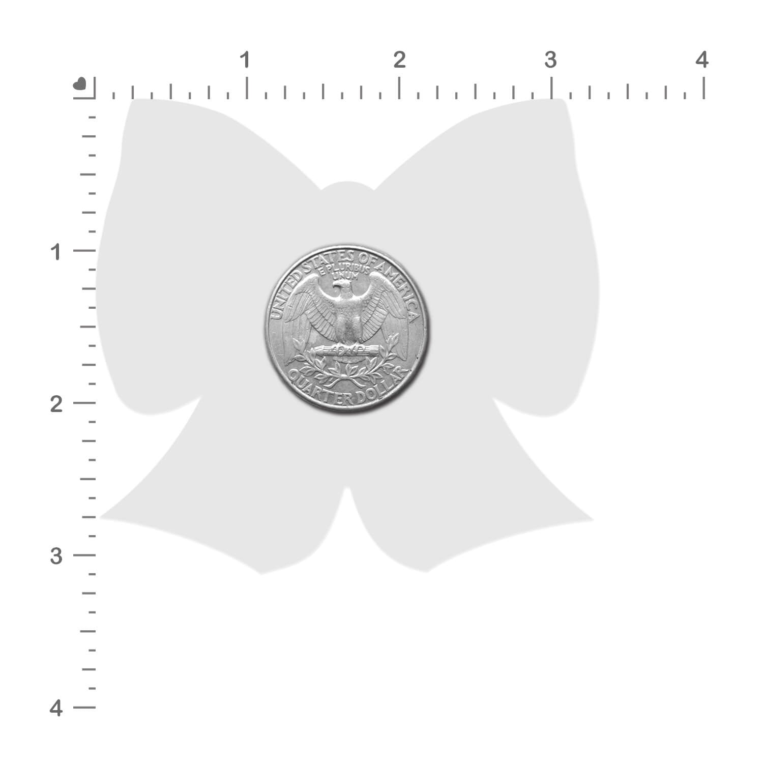 5-Pack: Bow: Holographic Red Bows Nipple Pasties by Pastease® o/s