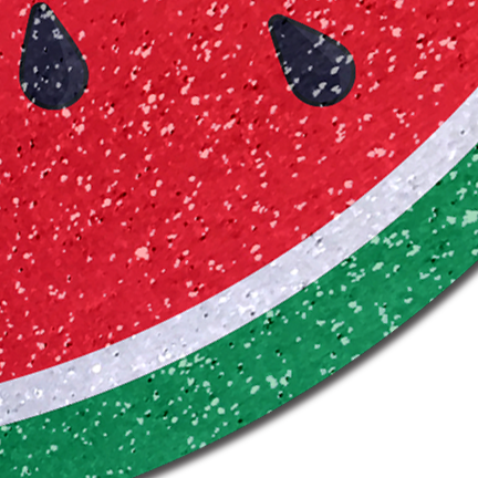 5 Pack: Coverage: Watermelon Slice with a Bite Full Breast Covers Suppoort Tape by Pastease