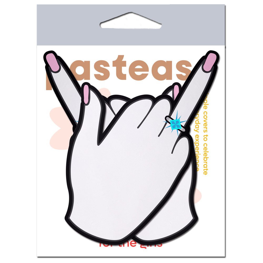 5-Pack: Engaged Ring Finger Pasties Nipple Covers by Pastease