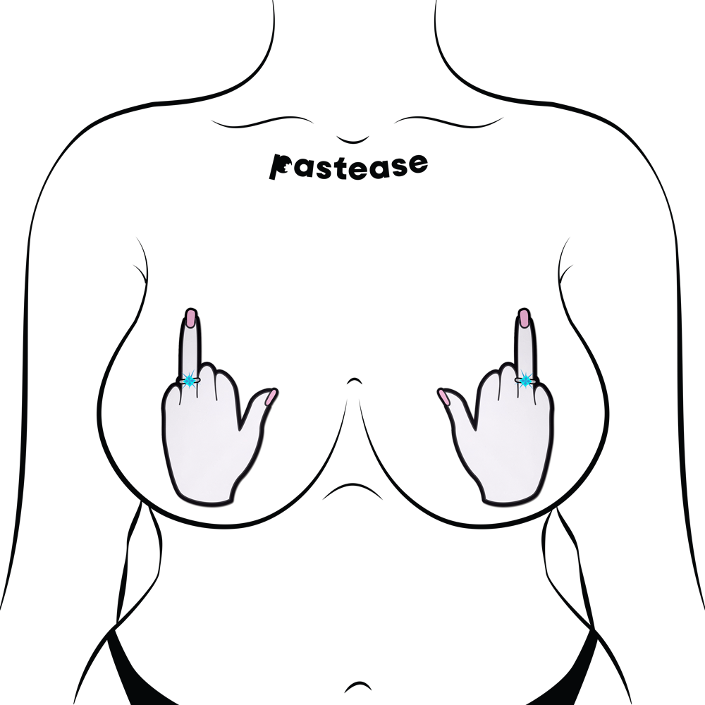 5-Pack: Engaged Ring Finger Pasties Nipple Covers by Pastease