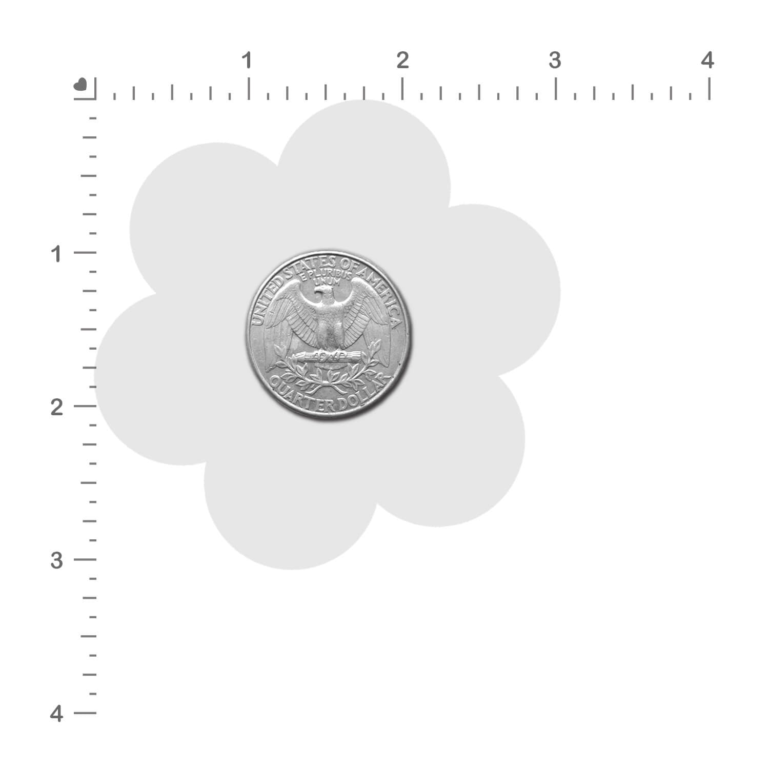 5 Pack: Daisy: Smiling Flower Happy Face Nipple Pasties by Pastease® o/s
