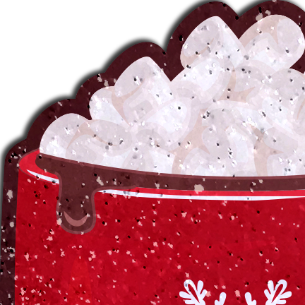 5-Pack: Hot Cocoa Pasties Hot Chocolate Nipple Covers by Pastease