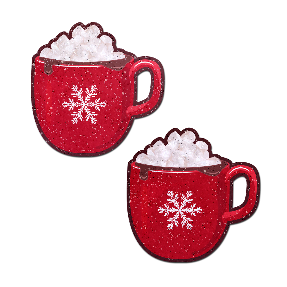 5-Pack: Hot Cocoa Pasties Hot Chocolate Nipple Covers by Pastease