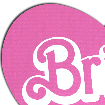 5-Pack: Love: 'Bride' Doll Pasties Pink Iconic Heart Nipple Covers by Pastease