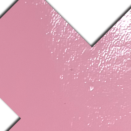 Plus X: Faux Latex Pleather Vinyl Baby Pink Cross Nipple Pasties by Pastease®