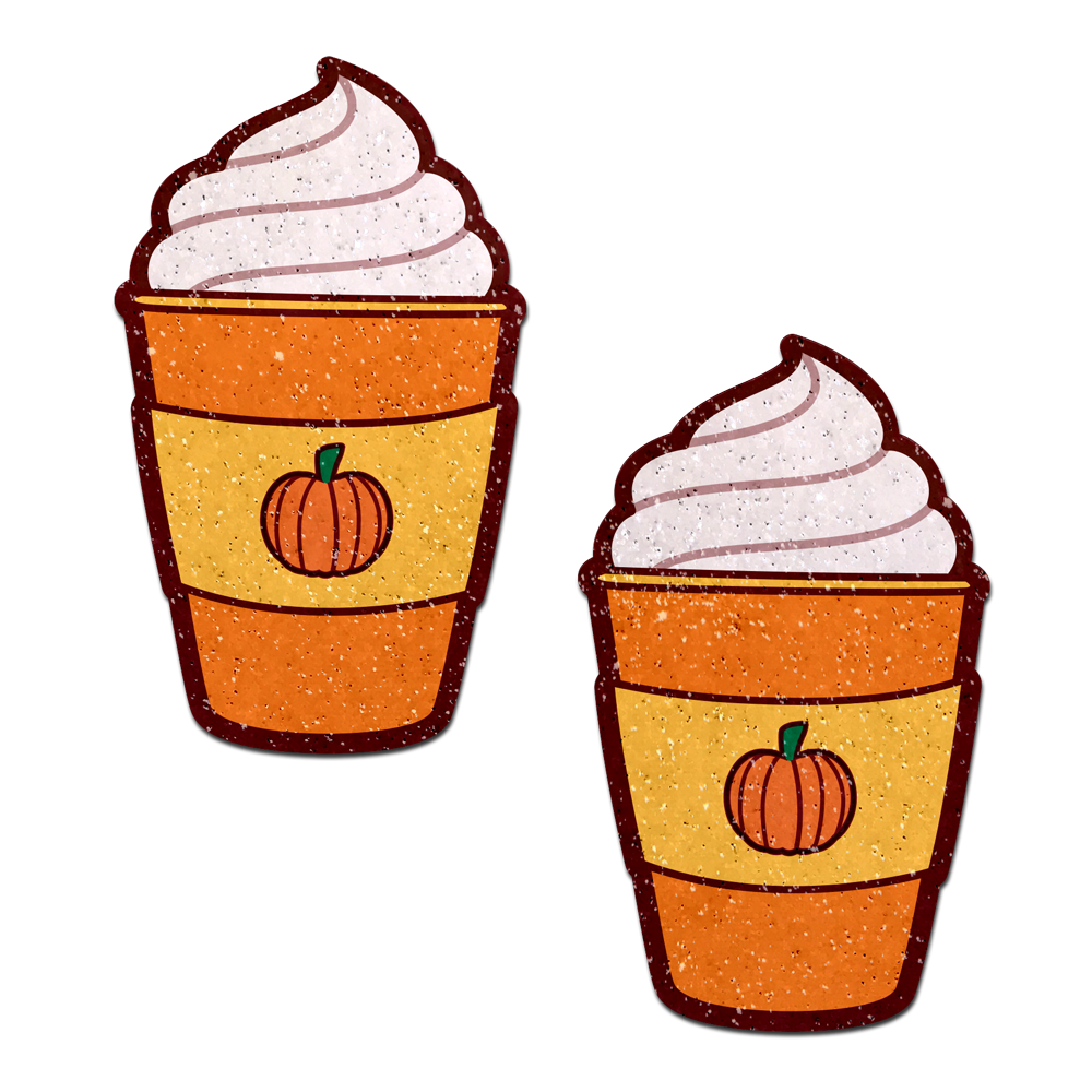 5-Pack: Pumpkin Spice Latte Breast Pasties Nipple Covers by Pastease