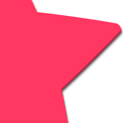 5-Pack: Star: Pink Pasties Glow in the Dark Star Nipple Covers by Pastease®