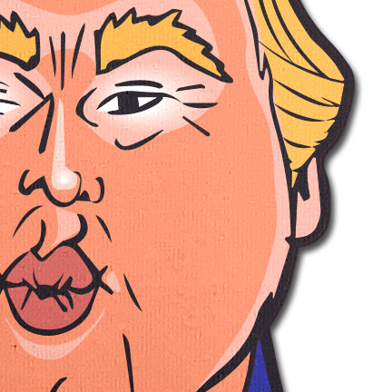 5 Pack: Donald J Trump Pasties DJT Nipple Covers by Pastease