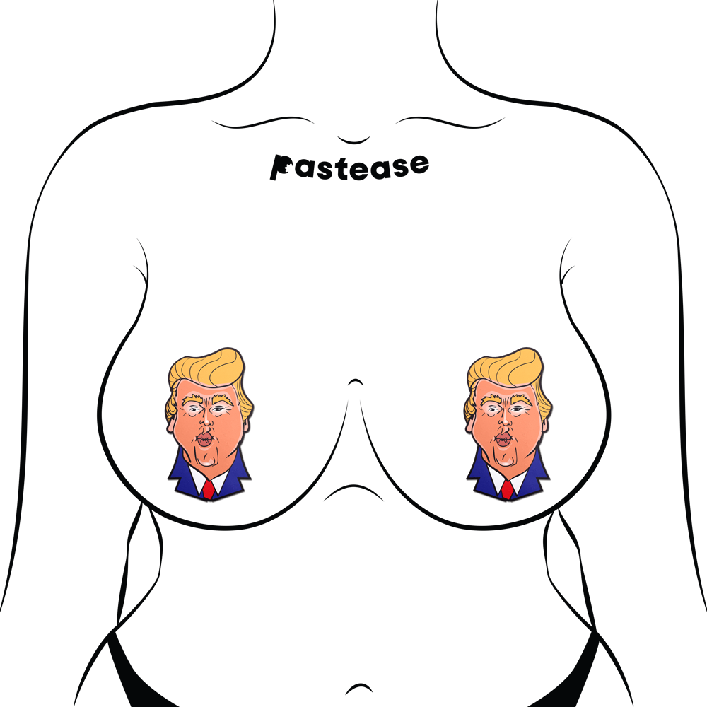 5 Pack: Donald J Trump Pasties DJT Nipple Covers by Pastease