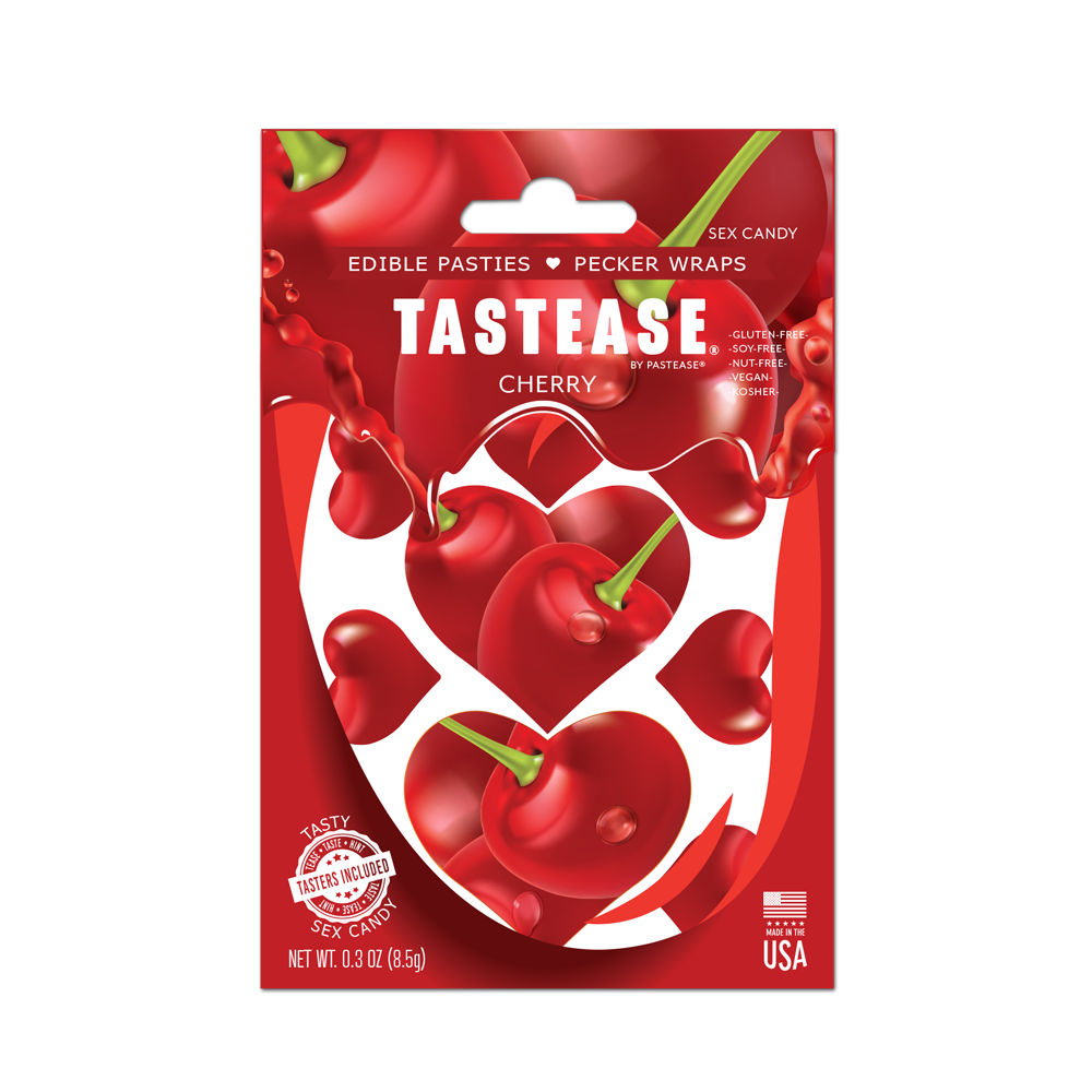 5 Pack: Tastease: Edible Cherry Pasties & Pecker Wraps Candy by Pastease®