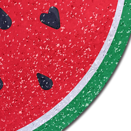 5 Pack: Watermelon Slice with a Bite Breast Pasties by Pastease