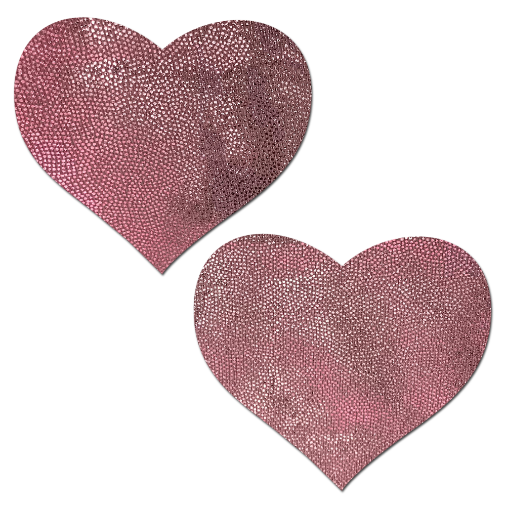5-Pack: Bubblegum Pink Heart Nipple Pasties by Pastease® o/s
