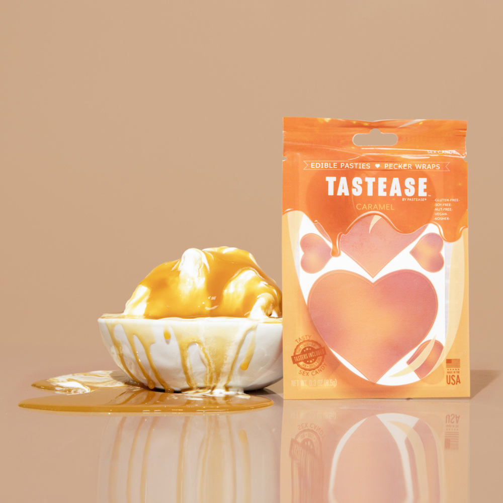 5 Pack: Tastease: Edible Pasties & Pecker Wraps in Caramel by Pastease®
