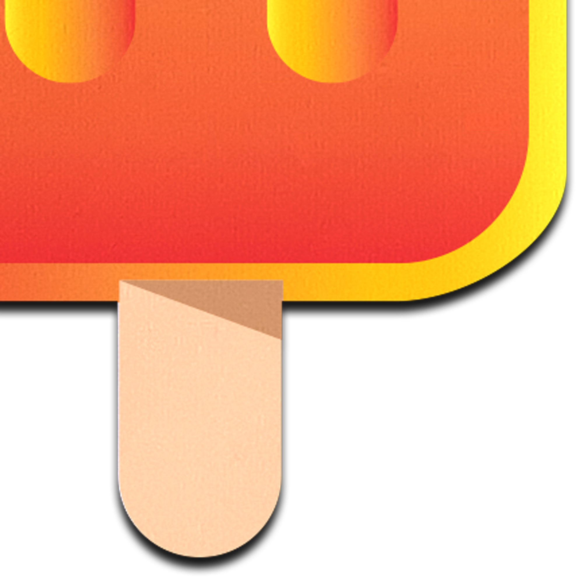 5-Pack: Popsicle: Orange Creamsicle Ice Pop Nipple Pasties by Pastease®