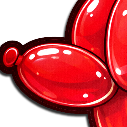 5-Pack: Red Balloon Animal Breast Pasties by Pastease®