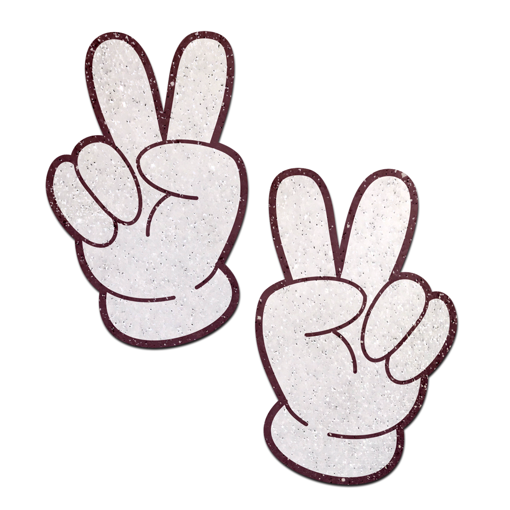 5 Pack: Peace Hands Pasties by Pastease®