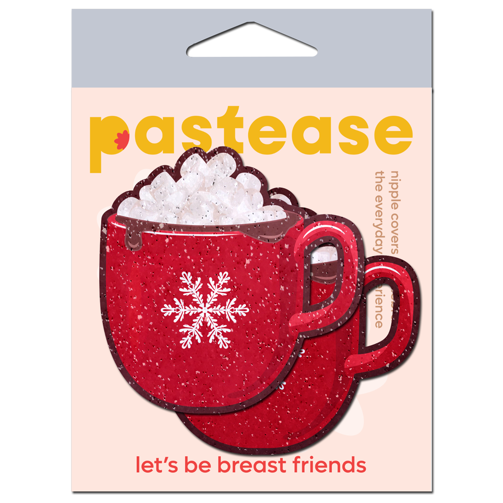 5-Pack: Hot Cocoa Pasties Hot Chocolate Nipple Covers by Pastease