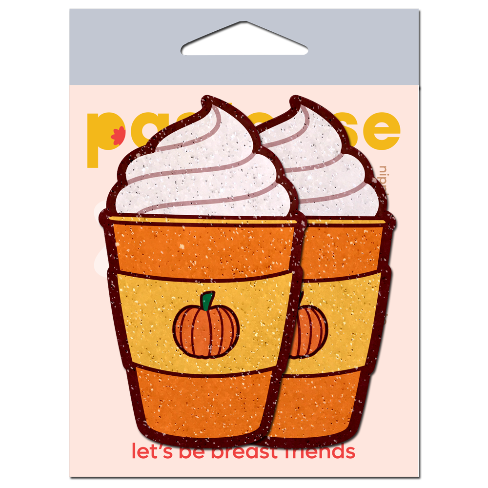 5-Pack: Pumpkin Spice Latte Breast Pasties Nipple Covers by Pastease