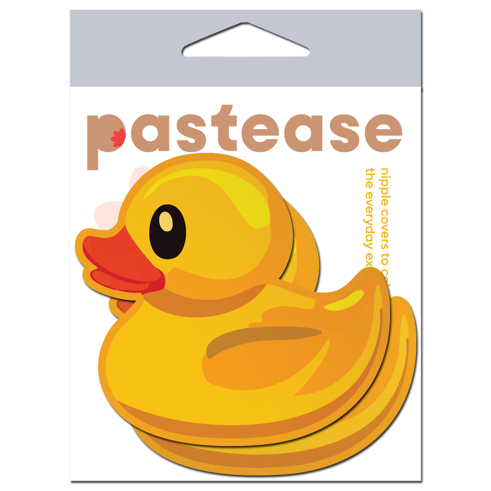 5-Pack: Rubber Duck Breast Pasties in Bright Yellow by Pastease®