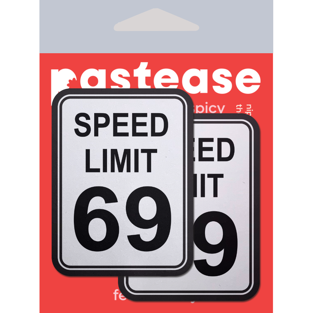 5 Pack: Speed Limit 69 Nipple Pasties by Pastease®