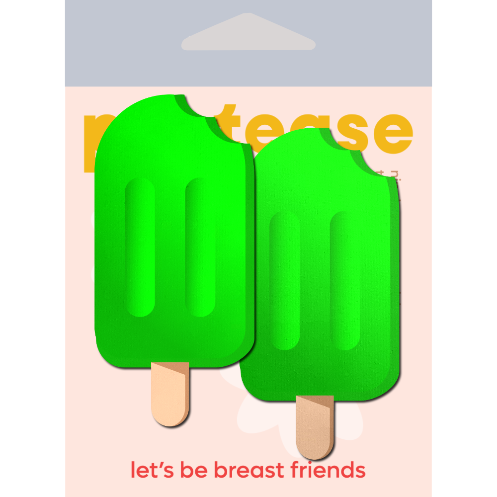 5-Pack: Popsicle: Lime Green Ice Pop Nipple Pasties by Pastease®