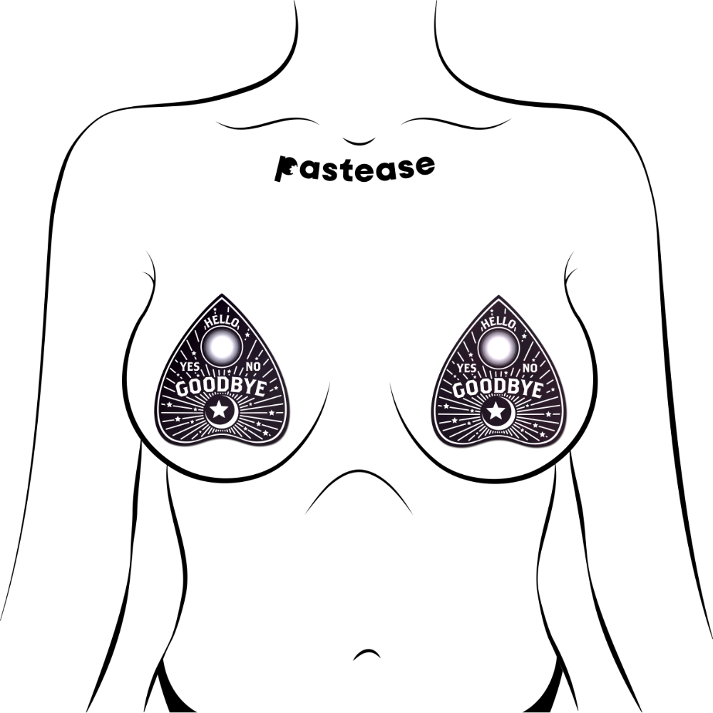 5-Pack: Ouija Planchette Nipple Pasties by Pastease® o/s