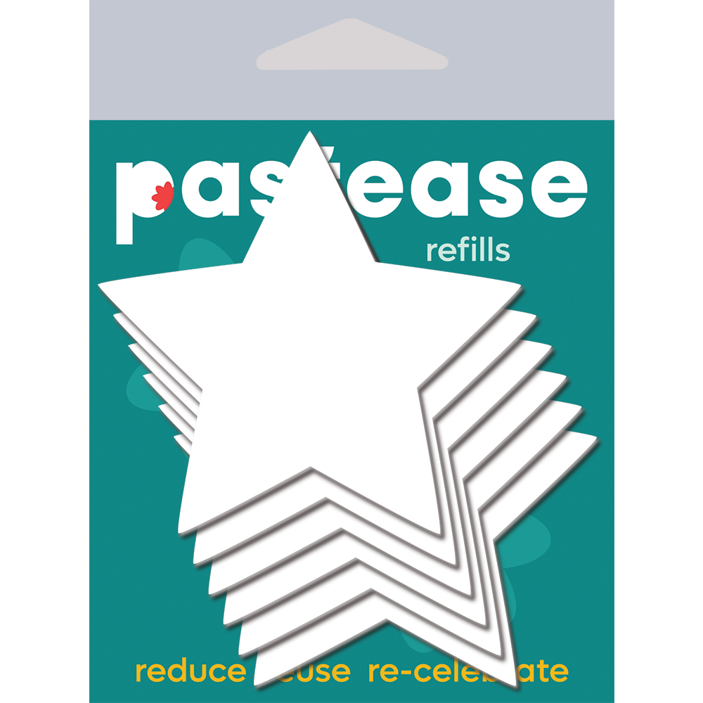 5-Pack: Refills Star: Three Pair Double Stick Shapes per Set
