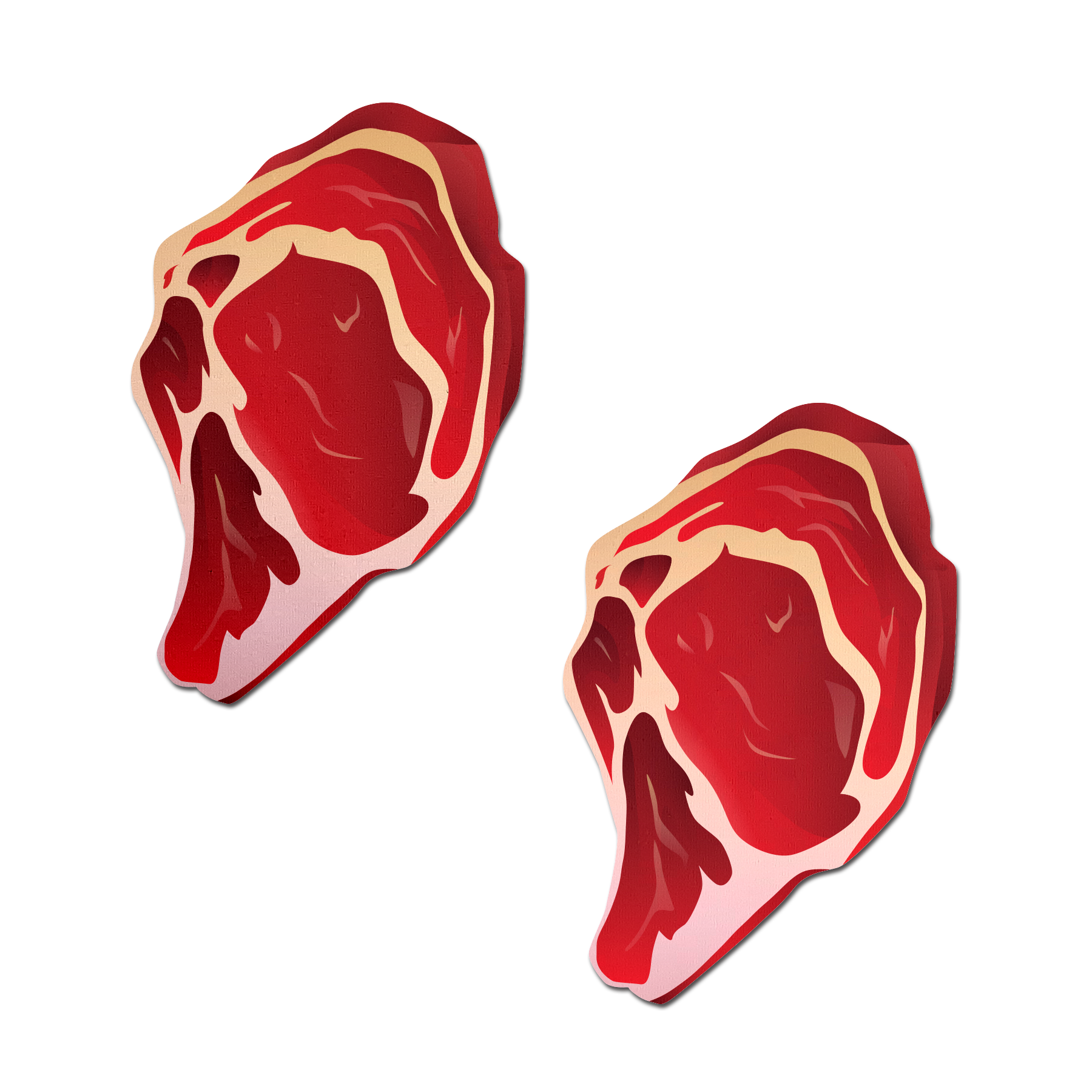5-Pack: Steak Nipple Pasties by Pastease